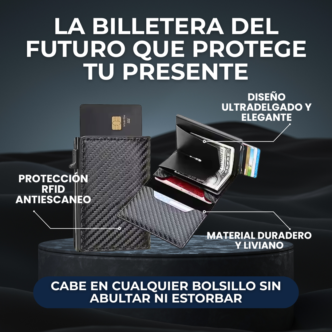 Billetera con Seguridad RFID