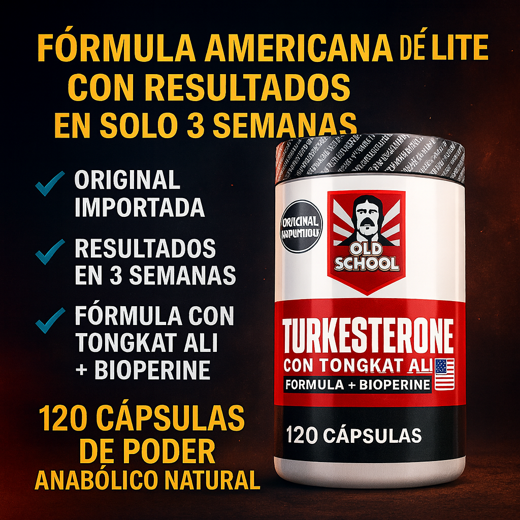 Turkesterona Premium Importada 🔥 MEJORA TU RENDIMIENTO GARANTIZADO