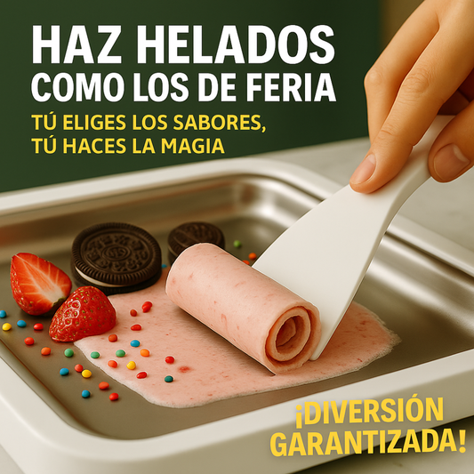 IceRoll Plancha para hacer Helados
