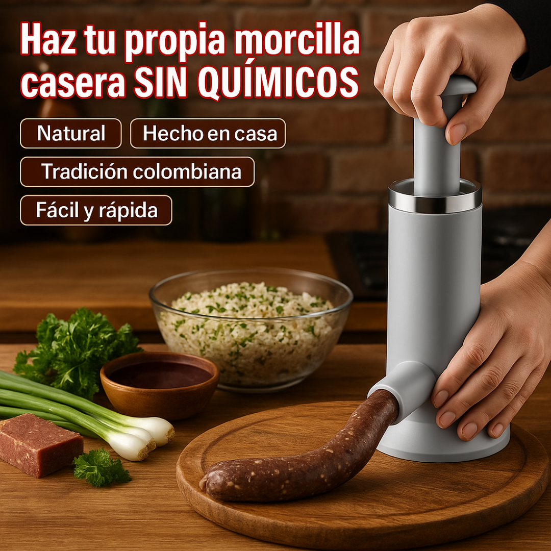 Maquina Embutidora para Morcilla