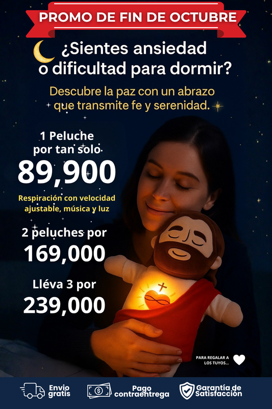 Jesús de Peluche que Respira