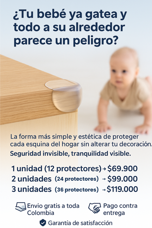 Protector de Silicona para Bebés X12