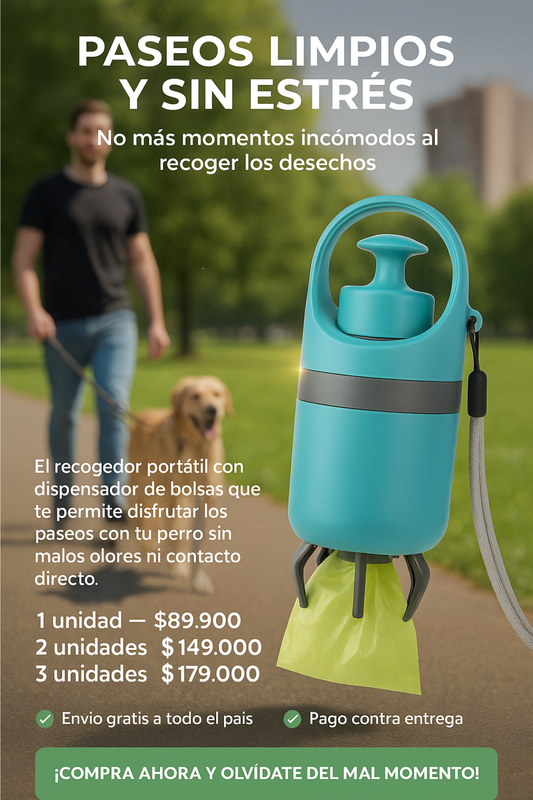 Recogedor de Excremento de Perros