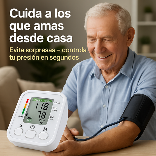 Tensiómetro Medidor de Presión Arterial Casero + OXÍMETRO DE REGÁLO SOLO HOY 🔥
