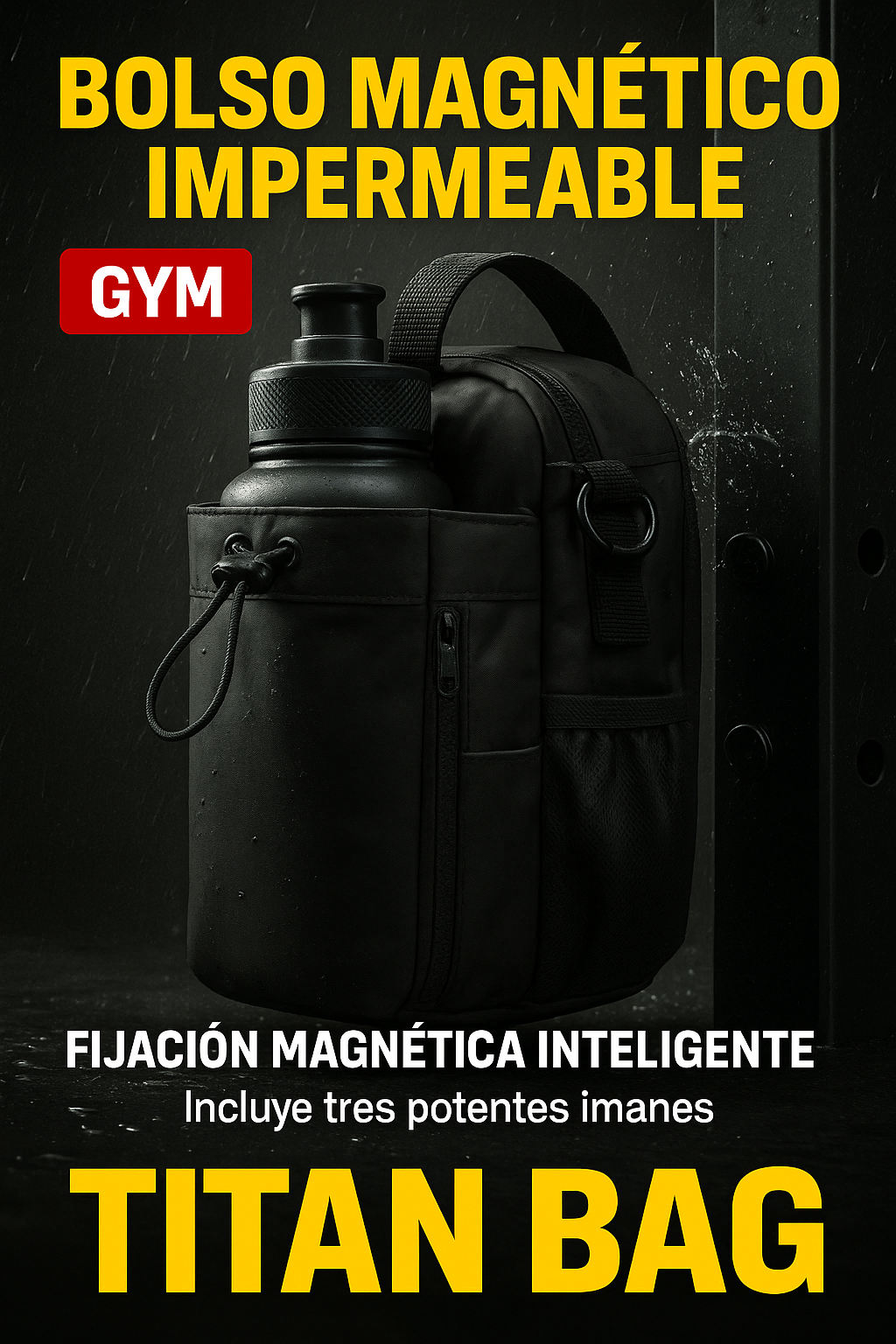 Bolso Magnético Impermeable para Gym